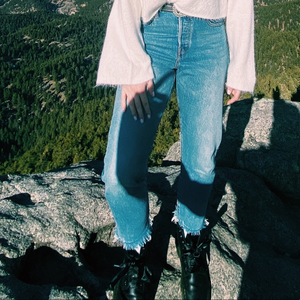 Levi’s wedgie jeans